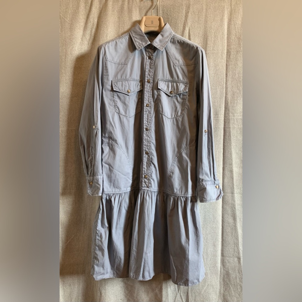 Brunello Cucinelli Western Shirt Dress